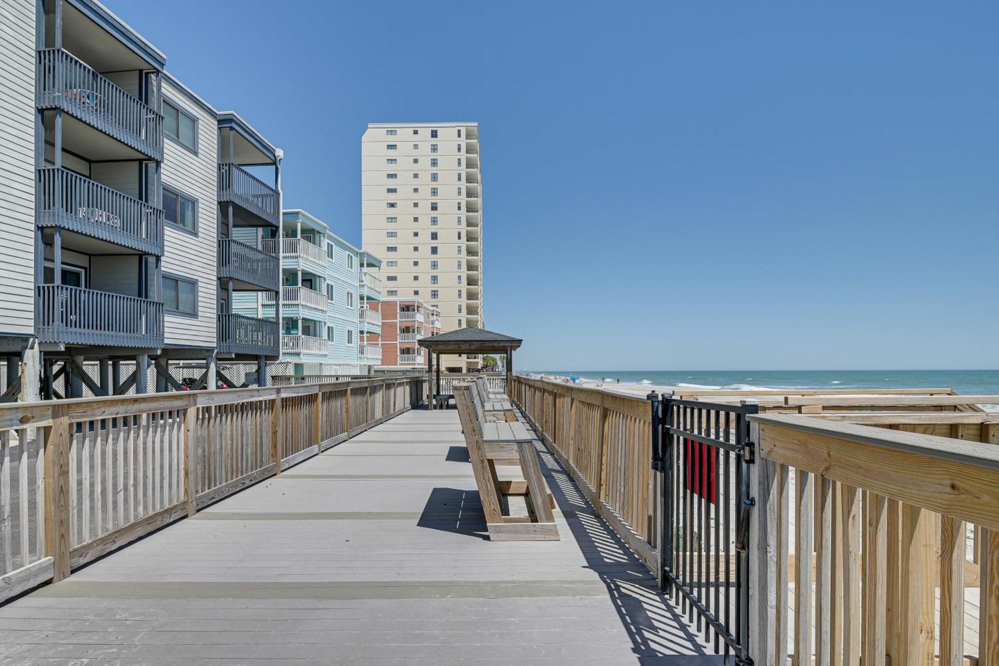 Coastal Condo On Beach With Community Pool Access! شاطئ ميرتل المظهر الخارجي الصورة